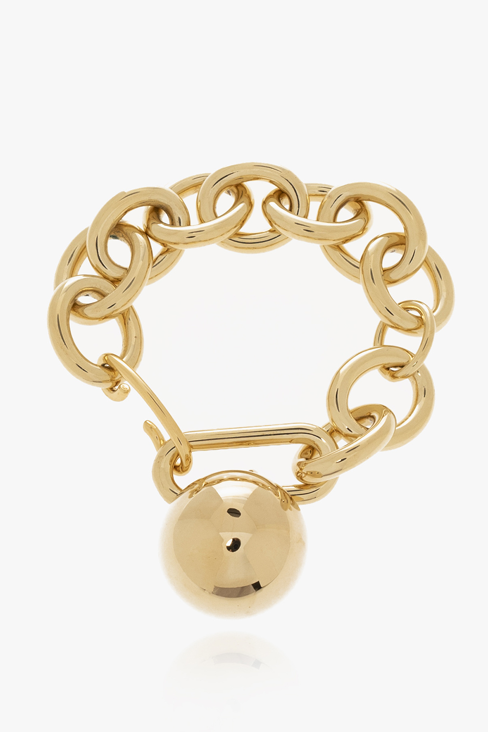 Gold Brass bracelet JIL SANDER - Vitkac Canada